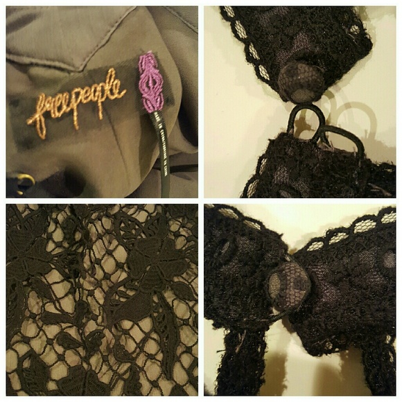 Free People Lace Halter Dress - Picture 4 of 4